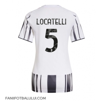 Juventus Manuel Locatelli #5 Tricou Fotbal Replică 2025-26 Femei Acasa